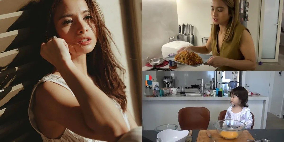 9 Photos of Acha Septriasa's Kitchen at Home in Australia, All White and Minimalist