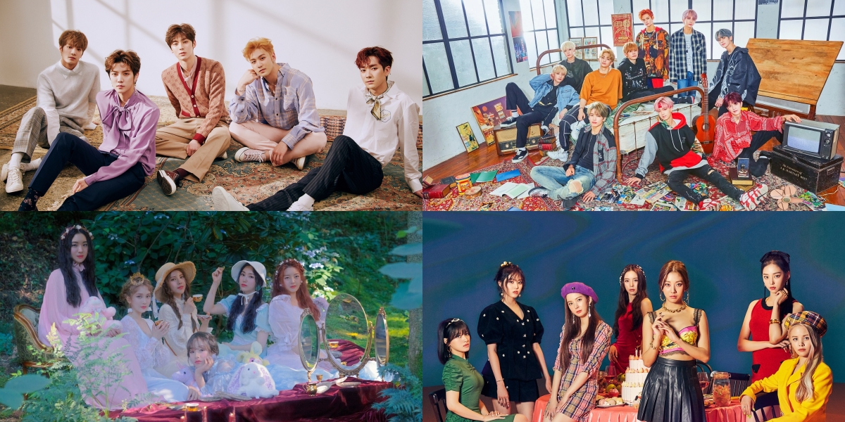 10 Portraits of K-Pop Groups that Disbanded in the First Half of 2022, Including NU'EST and CLC