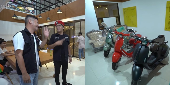 9 Portraits of Gading Marten's New Office, Spacious with Mural Design - Special Vespa Room