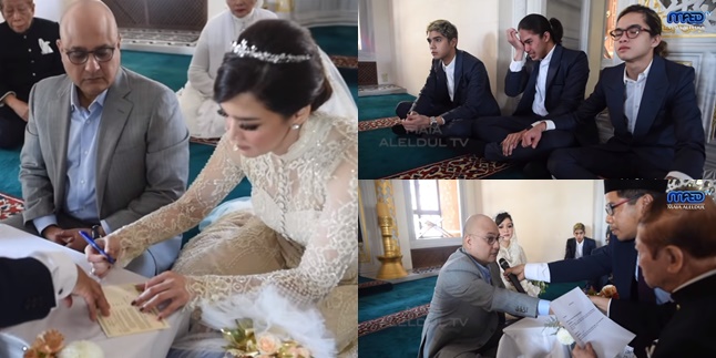 9 Memorable Moments of Maia Estianty and Irwan Mussry's Wedding, Accompanied by Their Three Sons - Full of Tears of Emotion