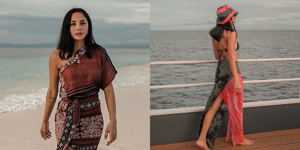 9 Pictures of Kirana Larasti Looking Hot Wearing a Bikini in Raja Ampat, Beautiful and Body Goals - Flood of Praise from Netizens