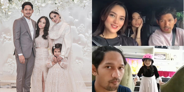 9 Compact Portraits of Ibnu Jamil with Ririn Ekawati's 2 Daughters, Being a Fun and Loving Father