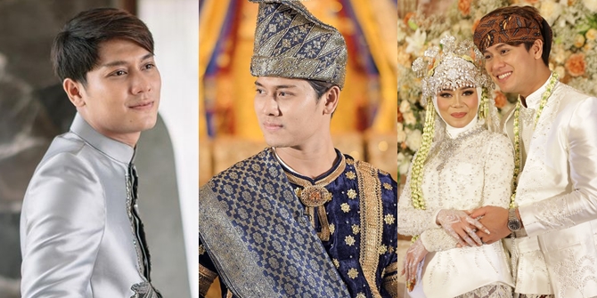 9 Compilation Photos of Handsome Rizky Billar's Appearance at the Engagement Event - Wedding Ceremony, the Charming Prince Charming of Lesti's Husband!