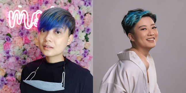 9 Portraits of Leony Trio Kwek Kwek who is now more tomboyish with short purple hair, reveals not wanting to get married