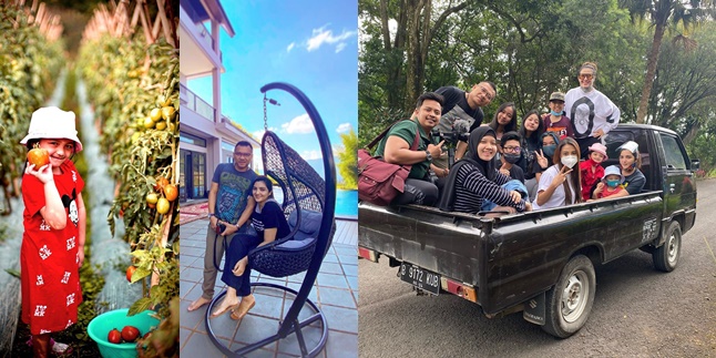 9 Potret Family Vacation of Anang Ashanty in Bogor, Celebrating Aurel's Trending Song