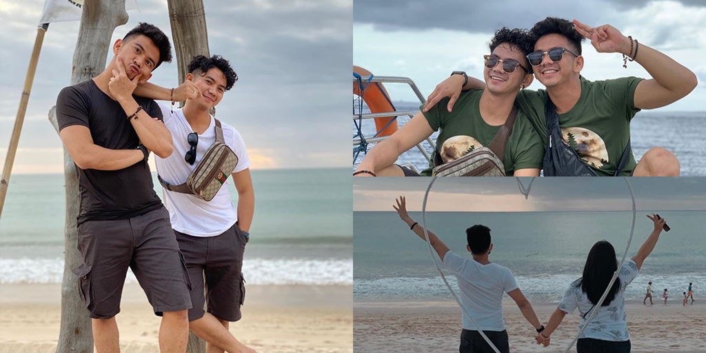 9 Photos of Rizki DA's Vacation in Bali Without Nadya Mustika, Harvesting Criticism Because of a Misunderstood Photo