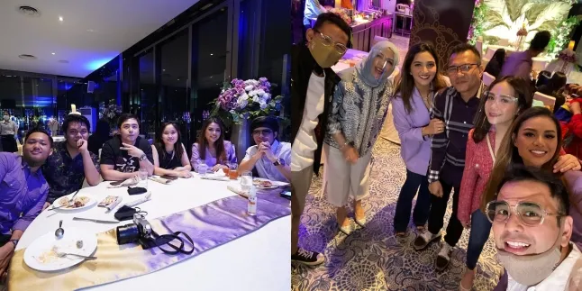 9 Potret Meriahnya Pesta Perayaan Ulang Tahun Aurel Hermansyah, Dihadiri Raffi Ahmad Hingga Sandiaga Uno