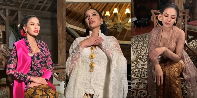 9 Photos of Nikita Mirzani Wearing Kebaya, Astonishingly Beautiful and Elegant Like a Princess of the Palace