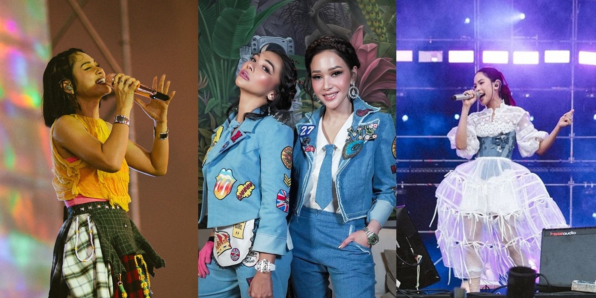 9 Photos of Female Singers at Pestapora, Maudy Ayunda Looks Charming Like a European Girl - Maia Estianty Still Stunning Despite Jet Lag