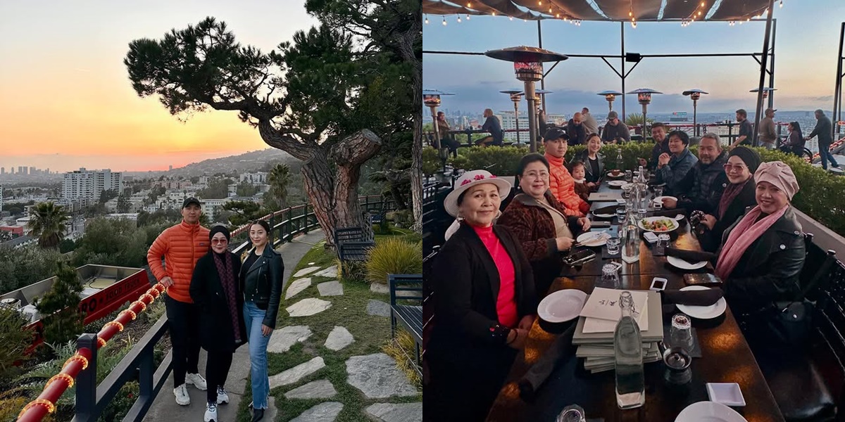 9 Photos of Nikita Willy's Mother's Birthday Celebration in America, Expressing Gratitude - Gathering with Family and Grandchildren