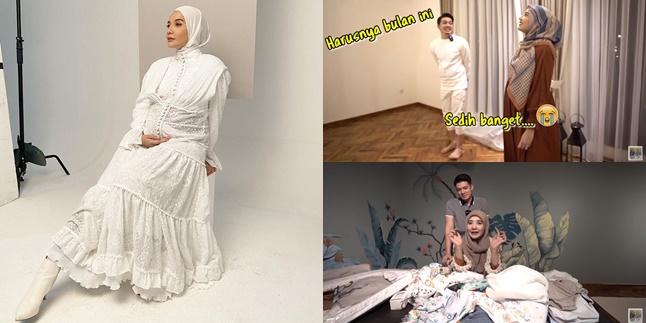 9 Portraits of Zaskia Sungkar's Preparation Before the Birth of Their Baby, Sad to See the Little One's Bedroom Not Yet Finished