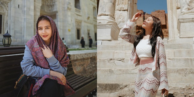 9 Beautiful and Clear Pictures of Prilly Latuconsina during Vacation in Turkey, Netizens Focus on Smooth Armpits