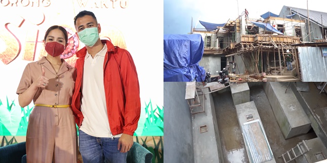 9 Portraits of the Progress of Raffi Ahmad's New House Construction, Almost Completed, Car Elevator Ready to Install - Will Build a Swimming Pool on the 3rd Floor