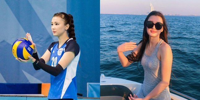 9 Potret Sabina Altynbekova, Beautiful Volleyball Athlete from Kazakhstan who is Officially Married - Breaking Netizens' Hearts