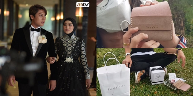 9 Portraits of Luxury Souvenirs from Lesti and Rizky Billar's Ngunduh Mantu Event Estimated to be Worth Millions of Rupiah, Including Leather Wallets and Perfume