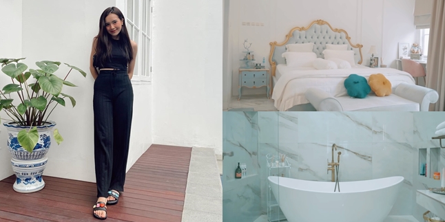 9 Pictures of Beby Tsabina's Bedroom Corner in Her New House, Luxurious Like a Princess's Room - Facing the Swimming Pool, You Can Dive Right In