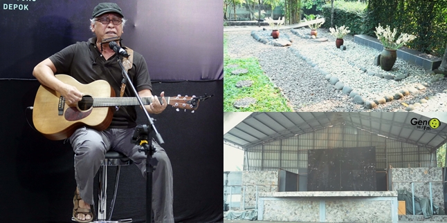 9 Photos of Iwan Fals' Spacious House, Complete with Graves of His Sibling and Child - Concert Stage with a Capacity of 7000 Audience