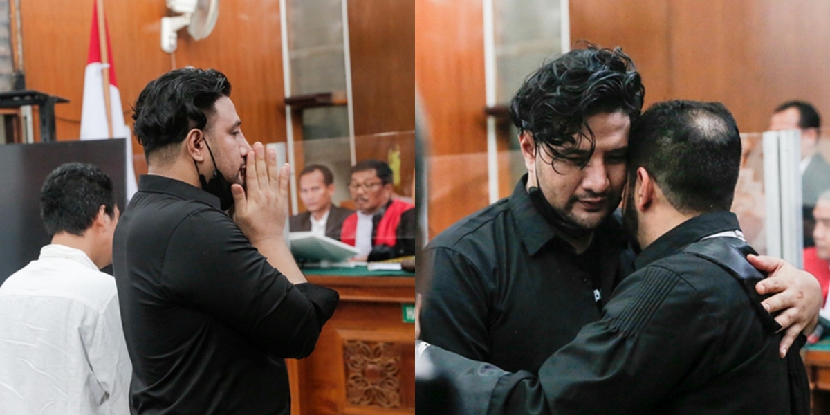 9 Photos of Ammar Zoni Crying After Being Sentenced to 7 Months in Prison, Will Soon Be Released and Reunite with Family - Becomes a Birthday Gift for His Child