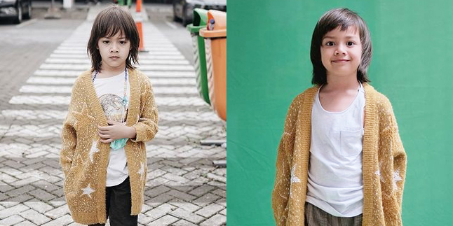 9 Latest Photos of Bjorka, the Son of Ringgo Agus and Sabai Morscheck, with Long Hair, Looking Handsome - Becoming the New Idol