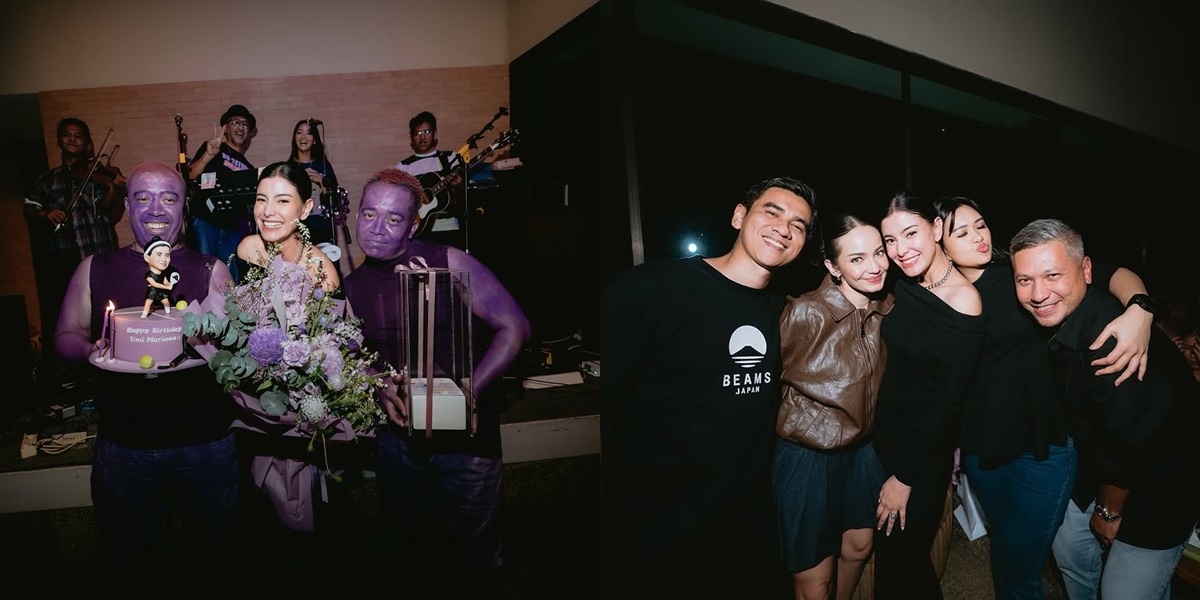 9 Photos of Medina Dina's Birthday, Attended by Friends and Gading Marten - Surprised by a Purple Person