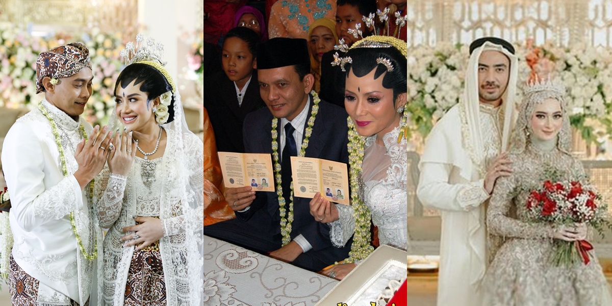 From Ayu Ting Ting to Risty Tagor, 9 Photos of Young Artist Weddings - Only Counted in Months or Even Days