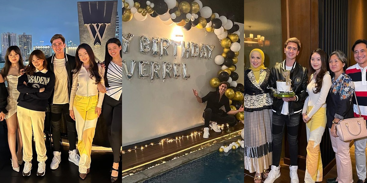 There is Natasha Wilona & Livy Renata, 8 Photos of Verrell Bramasta's Birthday Party which is also a Moment of 'Reunion' for Venna Melinda & Ivan Fadilla