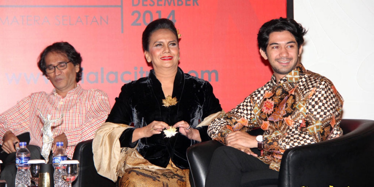 There is Reza Rahadian - Christine Hakim, Indonesian Film Festival 2014 Prepared Differently