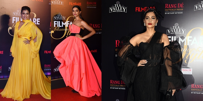 Glamorous Indian Celebs Clash on the Red Carpet at Filmfare, Kajol Worst Dress