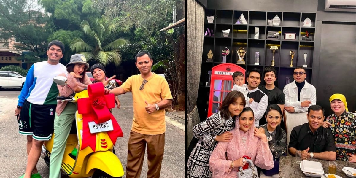 Finally Responding Seriously to the Rumor that Fuji is Not Approved, 8 Photos of Thariq Halilintar's Closeness with the Family of Haji Faisal - Becoming Gala Sky's Favorite