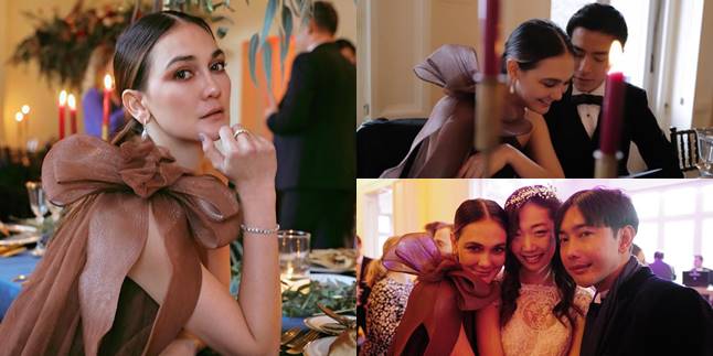 Very Close, Here are 7 Moments of Togetherness Luna Maya with Ryochin Attending a Friend's Wedding in Greece