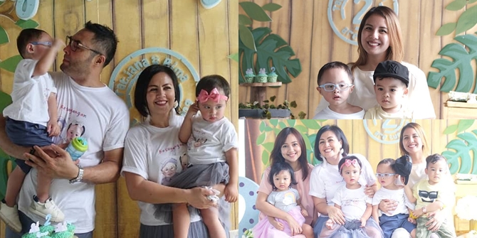 Cynthia Lamusu & Surya Saputra's Child's Birthday, Celebrated Warmly