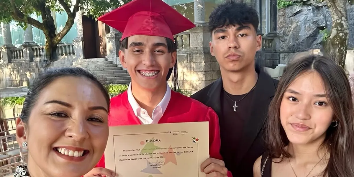 Donna Agnesia and Darius Sinathrya's Child Graduates High School in Portugal, Achieves Magna Cum Laude Diploma