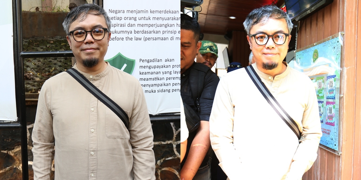 Andika Rosadi Says Goodbye to Nisya Ahmad Before Visiting the Court, Mentions His Wife is Sick