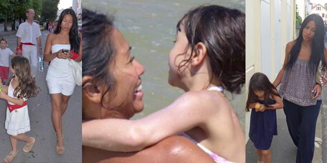 Anggun Uploads a Photo of Kirana at 6 Years Old, Already Beautiful Since Childhood