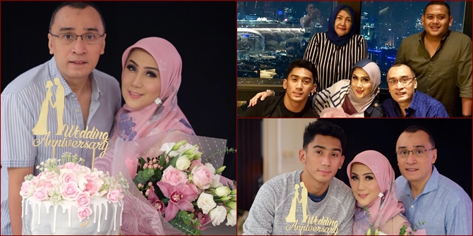 21st Anniversary, Marini Zumarnis & Husband Receive Special Gift