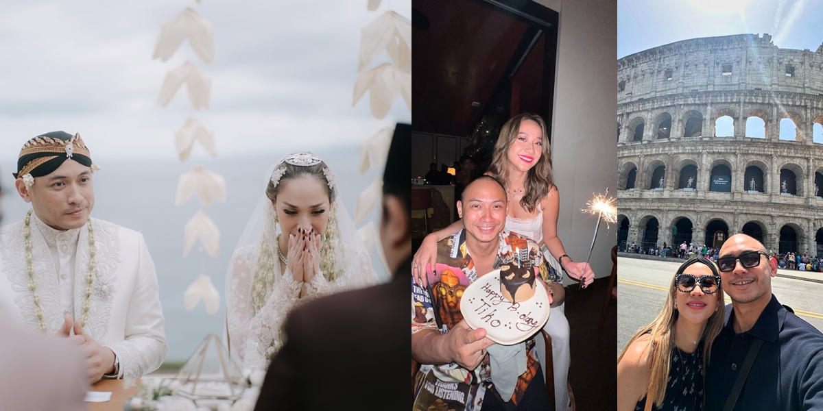 First Anniversary, Tiko Aryawardhana Shares a Sweet Photo with Bunga Citra Lestari - Responded with Love