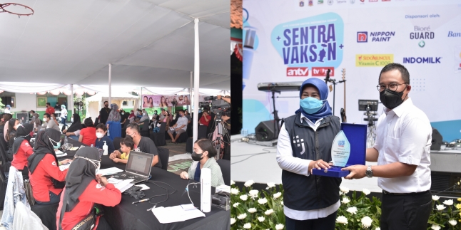 ANTV Holds Free Vaccination Center, Distributes 1000 Doses and Also Shares Groceries Packages