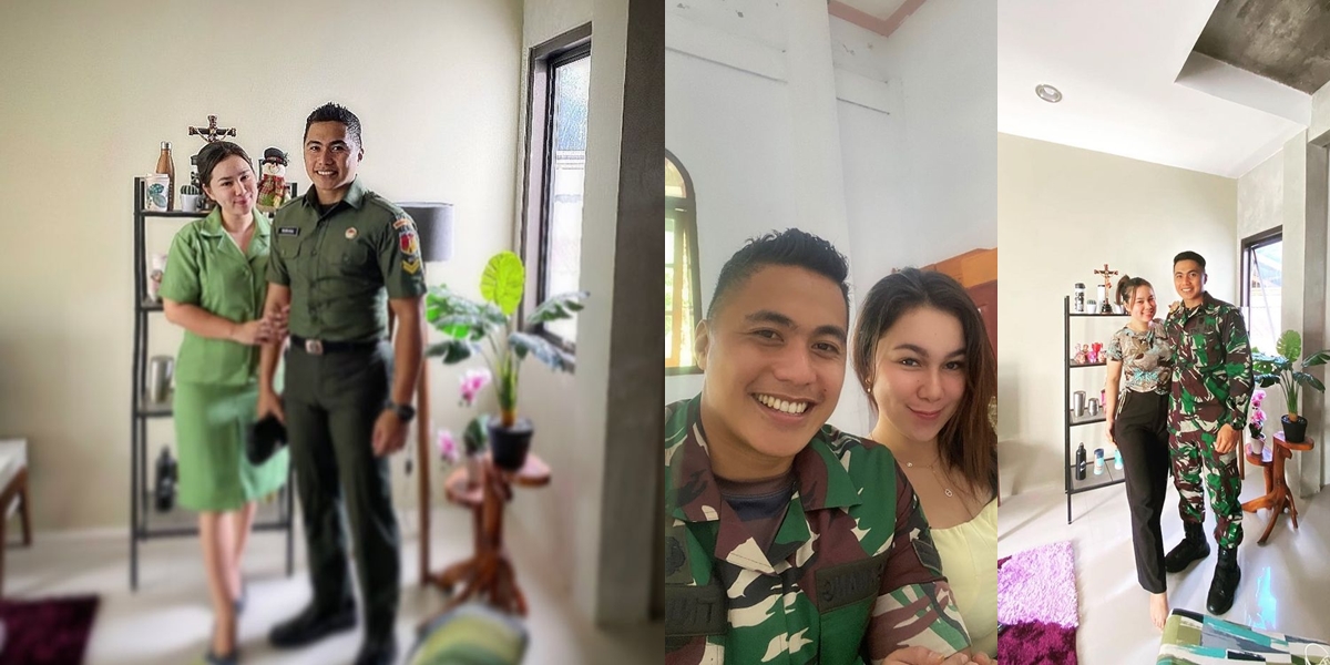 Aprilio Manganang Ready to Get Married, Girlfriend's Portrait Wearing Persit Uniform Becomes the Highlight - Criticized for Wearing a Too Short Skirt