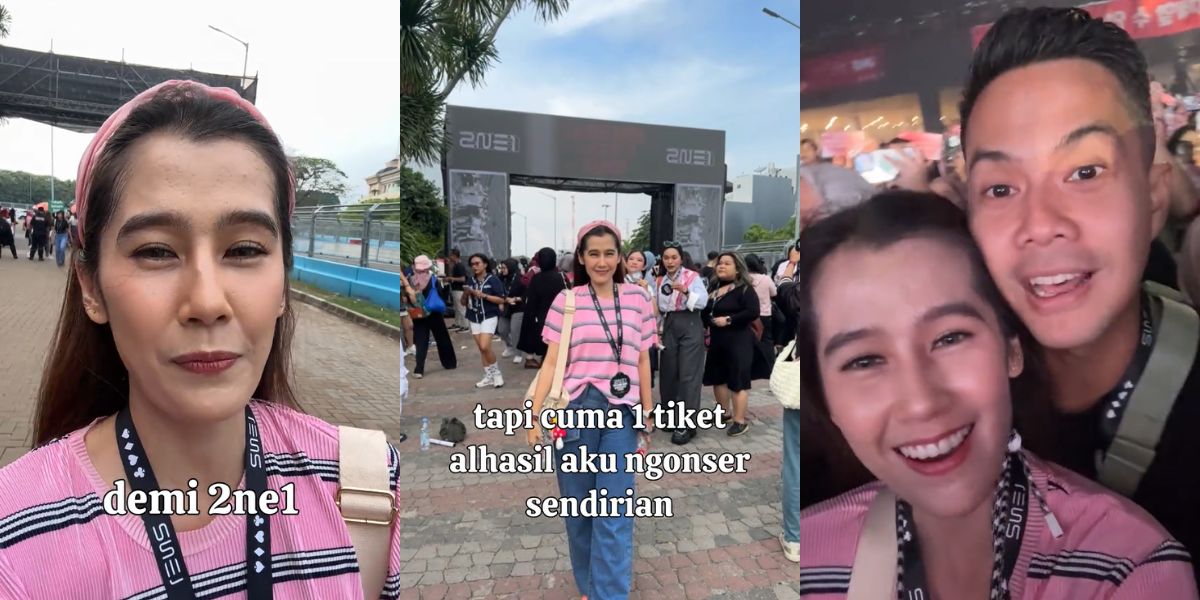 Ardina Rasti Realizes Her Dream of Watching the 2NE1 Concert After 15 Years of Being a Fan, Receives a Sweet Surprise from Her Husband - Relationship Goals!