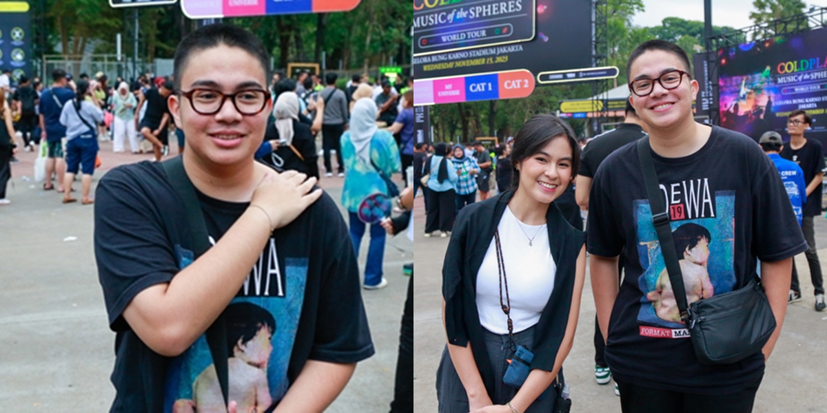 Initially Wanted to Wear BMTH T-Shirt, 8 Photos of Umay Shahab Watching Coldplay Concert Wearing Dewa 19 T-Shirt - Find out the Reasons Here!