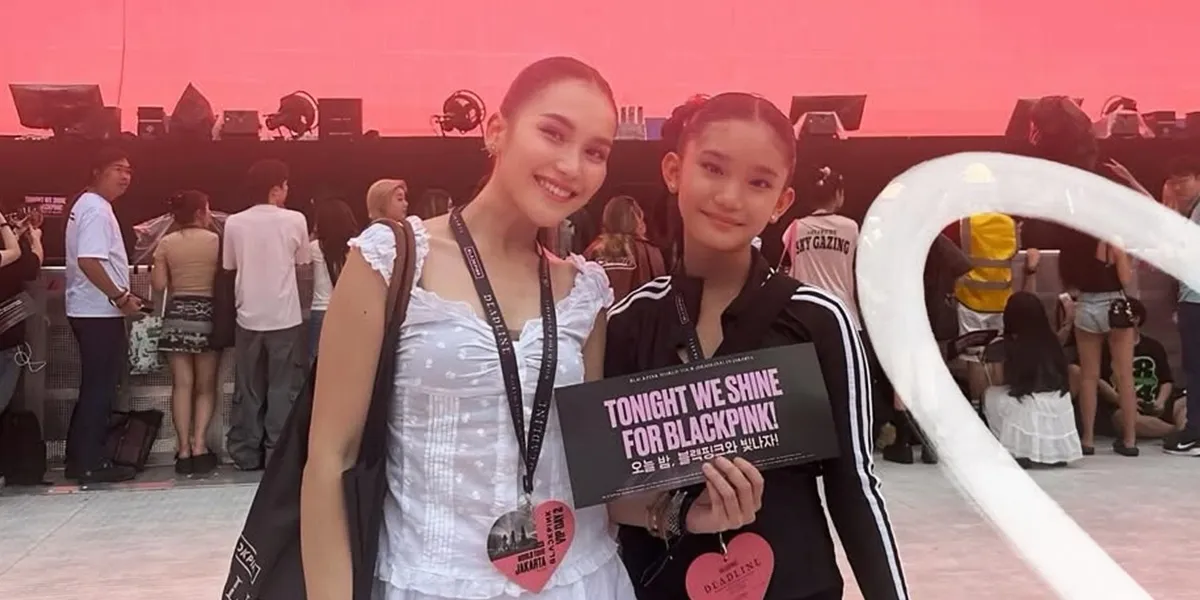 Ayu Ting Ting is Maximally Happy, Bilqis Notices Jisoo BLACKPINK Again at the Jakarta Concert