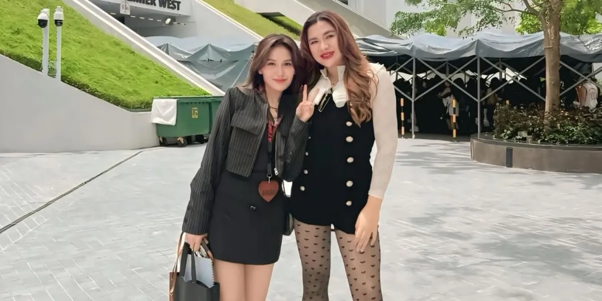 Ayu Ting Ting Watches ATEEZ Concert with Vicky Shu in Singapore