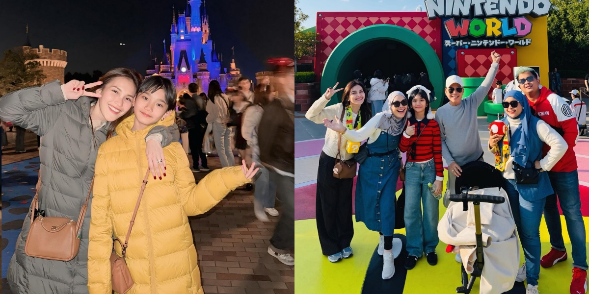 Ayu Ting Ting Reveals Happiness Taking Family on Vacation to Japan, Fulfilling Bilqis' Wish