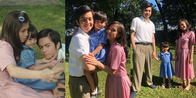 Like a Happy Family, Check Out 8 Sweet Portraits of Angga Yunanda and Adhisty Zara Together with 'Their Child'