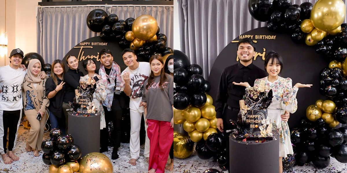 Celebrating Happiness Together, Here are 8 Photos of Fuji at Thariq Halilintar's Birthday, Rumored to Have Broken Up - Stringing Hundreds of Thousands of Money