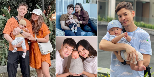 Happy Being Parents, Check Out 7 Pictures of Audi Marissa & Anthony Xie Who Like to Wear Matching Clothes When Taking Care of Baby Anzel