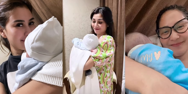 Happy Welcoming Baby R's Birth, Sneak Peek of Nagita Slavina and Raffi Ahmad's Family Holding Little Rafathar's Sibling - Instantly Falling in Love at First Sight