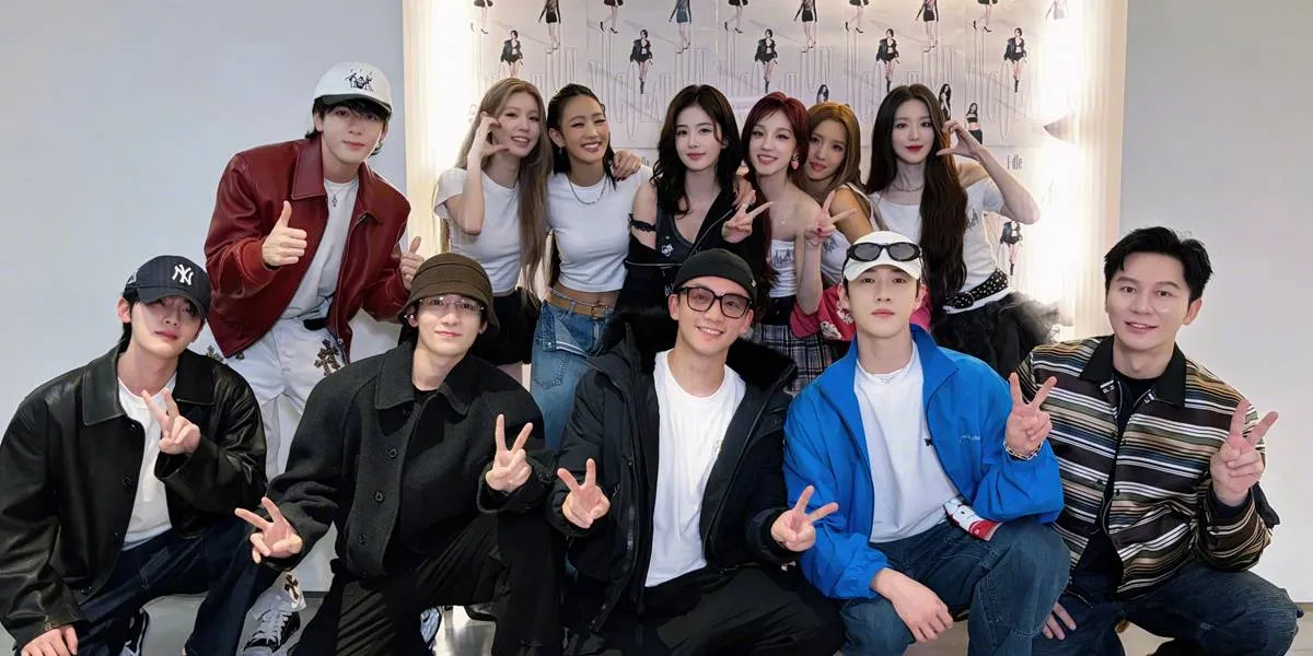 Bai Lu, Zeng Shunxi, and Li Yunrui Support Yuqi at the i-dle Concert in Korea