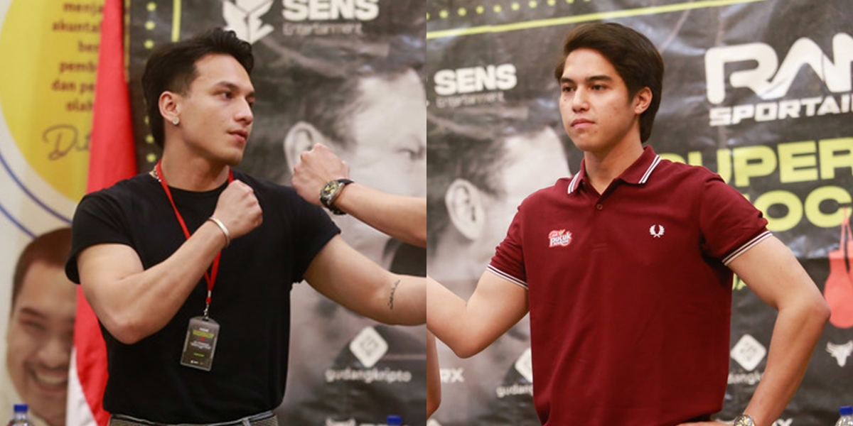 Upcoming Fight! 10 Pictures of El Rumi & Jefri Nichol's Style During Boxing Press Conference - Which Team Are You? 