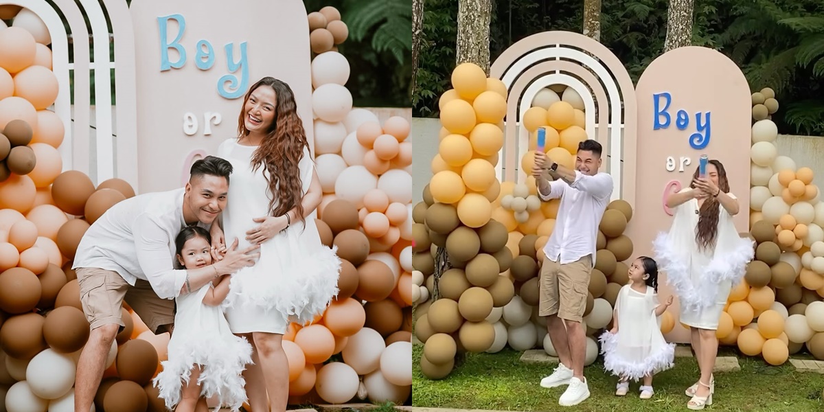 Soon to be a big sister, here are 8 photos of Xarena at Siti Badriah's Gender Reveal - Applause as Confetti is Activated